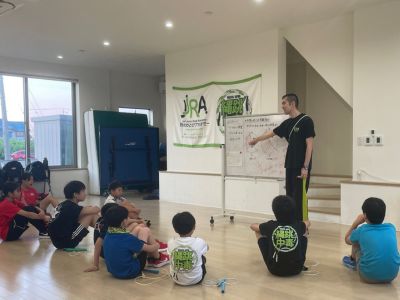 世界レベルの指導風景